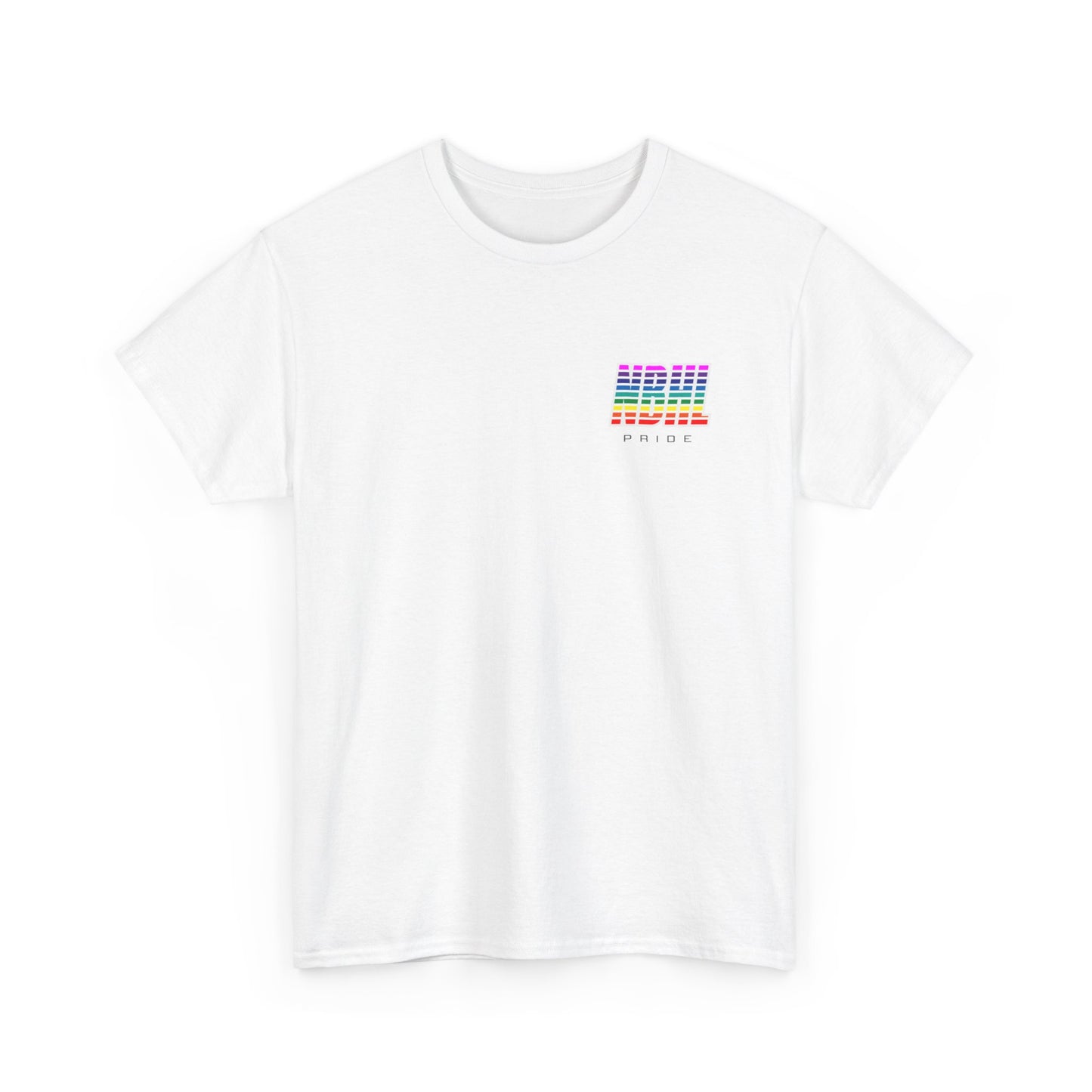 NBHL Pride - Pocket Logo White Shirt