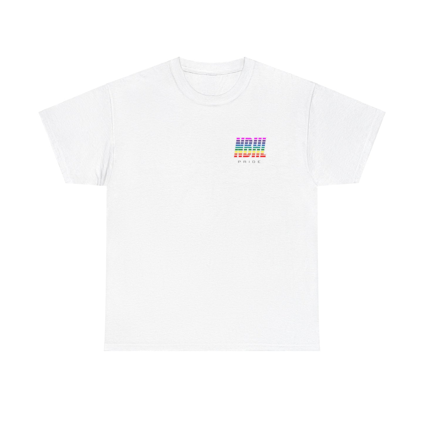 NBHL Pride - Pocket Logo White Shirt